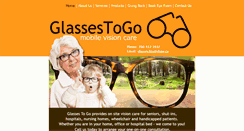 Desktop Screenshot of glasses2go.ca